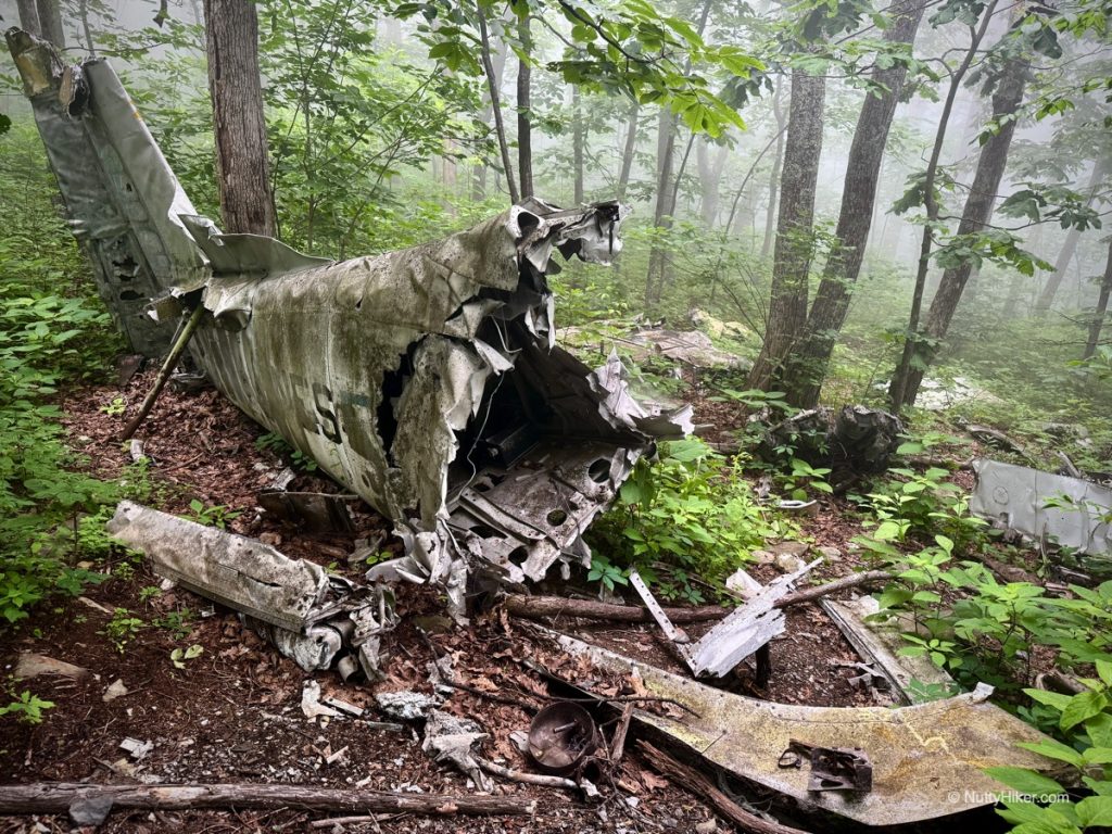 T-28 Plane Wreck on Humpback Mountain
