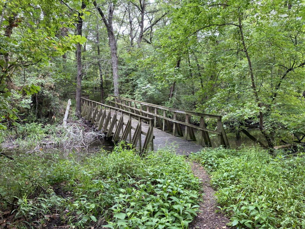 Γέφυρα στο Fort Parker State Park