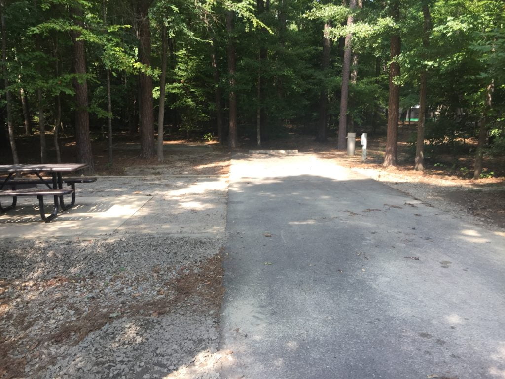 Κρατήρας διαμαντιών rv campsite