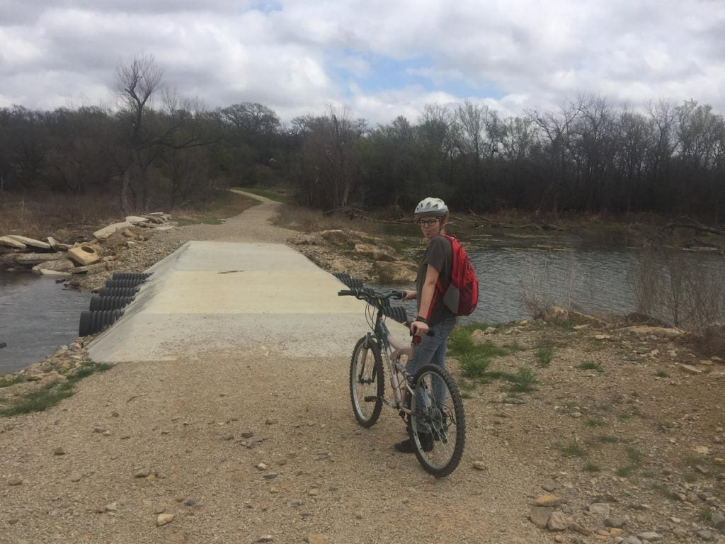 Το Fort Richardson State Park έχασε το Trail Reservoir Creek
