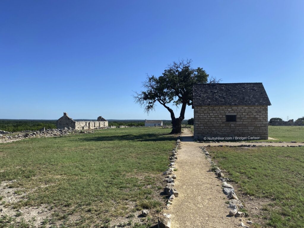 Barracks #1 στο Fort McKavett State Historic site